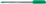 Kugelschreiber Tops 505, Kappenmodell, M, grün, Farbe des Schaftes: transparent