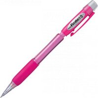Ołówek automatyczny Pentel AX125, 0.5mm, z gumką, różowy