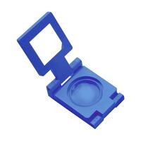 Artikelbild Magnifying glass "Fold 5 x", standard-blue PS