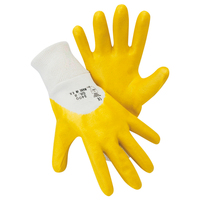Handschuh Nitril, Mechanic Gr. 7, gelb