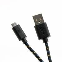Sbox USB A -Micro USB kábel - 1M,fekete