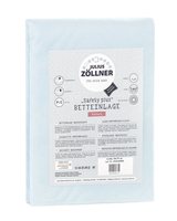 Julius Zöllner Safety Plus Baby-Matratzenauflage Blau, Weiß Polyester, Polyurethan (PU) Wiederverwendbar