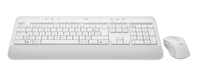 Logitech Signature MK650 Combo For Business klawiatura Dołączona myszka Bluetooth AZERTY Francuski Biały