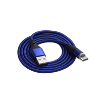 Akyga AK-USB-42 câble USB 1 m USB 2.0 USB A USB C Bleu