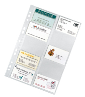 Veloflex 5341000 Kartenhülle Transparent A4