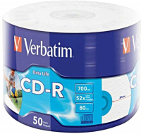 Verbatim 50x CD-R 700 MB 50 pz