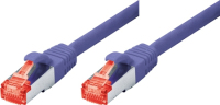 Tecline S/FTP Cat6, 2m netwerkkabel Violet S/FTP (S-STP)