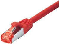 Tecline 0.3m RJ-45 S/FTP Cat6 Netzwerkkabel Rot 0,3 m S/FTP (S-STP)