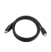 Gembird DisplayPort - HDMI, 1.8m 1,8 m HDMI Type A (Standard) Noir