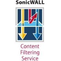 SonicWall Content Filtering Service Tűzfal Soknyelvű 1 év(ek)