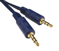 Cables Direct 3.5mm, 10m audio cable Blue