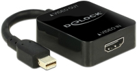 DeLOCK 62711 Videokabel-Adapter 0,15 m Mini DisplayPort HDMI Schwarz