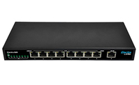 Ernitec ELECTRA-S-09 Nie zarządzany Gigabit Ethernet (10/100/1000) Obsługa PoE Czarny