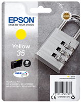 Epson Padlock C13T35844020 tintapatron 1 dB Eredeti Standard teljesítmény Sárga