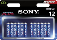 Sony Stamina Plus LR03-AAA x 12 pc Single-use battery Alkaline