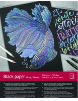 Tombow PB-BLACK-5 Kunstpapier 15 vel