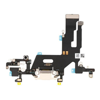 CoreParts MOBX-IP11-INT-W część zamienna do telefonu komórkowego Port ładowania Czarny