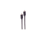 shiverpeaks BS13-62025 câble USB 1 m USB 3.2 Gen 2 (3.1 Gen 2) USB C Noir