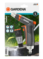 Gardena Kit pistolet de nettoyage + raccord d'arrosage aquastop Premium