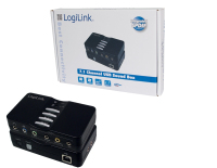 LogiLink USB Sound Box Dolby 7.1 8-Channel 7.1 kanalen