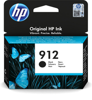 HP 912 oryginalny wkład atramentowy czarny