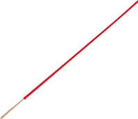 Conrad 606303 kabel sygnałowy 10 m Czerwony