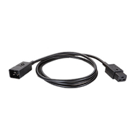 Bachmann 356.183 cable de transmisión Negro 1,5 m IEC C20 C19 acoplador