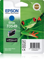Epson Frog Singlepack Blue T0549 Ultra Chrome Hi-Gloss