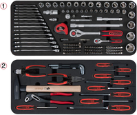 KS Tools 713.0175 Mechanik-Werkzeugsätze 175 Werkzeug