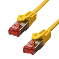 ProXtend CAT6 F/UTP CU LSZH Ethernet Cable Yellow 10m