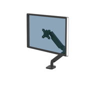 Fellowes Platinum Series Monitor Arm - Monitor Mount for 8KG 32 Inch Screens - Adjustable Monitor Desk Mount - Tilt 45° Pan 180° Swivel 360° Rotation 360°, VESA 75 x 75/100 x 10...