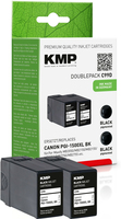 KMP Doublepack C99D inktcartridge Zwart