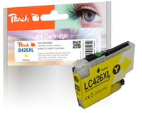Peach PI500-394 inktcartridge 1 stuk(s) Compatibel Hoog (XL) rendement Geel