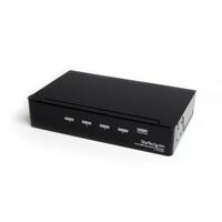 Répartiteur vidéo HDMI® haute vitesse 4 ports avec audio