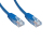 Cables Direct 0.25m Cat6, M - M networking cable Blue U/UTP (UTP)