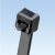Panduit Cable Tie, Releasable, 7.4"L (188mm), Standard, Weather Resistant, Black, 100pc Kabelbinder Nylon Schwarz
