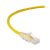 Black Box C6APC28-YL-01 kabel sieciowy Żółty 0,3 m Cat6a U/UTP (UTP)