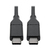 Tripp Lite U040-006-C-5A câble USB 1,829 m USB 2.0 USB C Noir