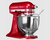 KitchenAid Artisan KSM175 robot kuchenny 300 W 4,8 l Czerwony