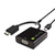 Techly IDATA HDMI-VGA4 video kabel adapter VGA (D-Sub) HDMI Type C (Mini) Zwart