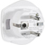 Skross 1.500211-E adapter wtyczek zasilających Uniwersalne Typ C (wtyczka eur) Biały