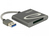 DeLOCK 91583 Kartenleser USB 3.2 Gen 1 (3.1 Gen 1) Grau