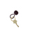 OYOY 11002 Schlüsselring/Etui Schlüsselanhänger Gemischte Farben