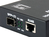 LevelOne GVT-0500 convertitore multimediale di rete 10000 Mbit/s Nero