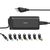 Hama | Cargador universal portátil con 8 adaptadores de 15-19V/90W, Color negro