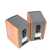 Edifier P12 loudspeaker Grey, Wood Wired 20 W
