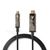 Nedis CCBG6410BK100 tussenstuk voor kabels USB-C HDMI Zwart