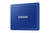 Samsung Portable SSD T7 2 TB Niebieski