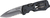 kwb 016620 couteau de poche Couteau EDC Noir, Acier inoxydable