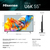 Hisense 55U6KQTUK TV 139.7 cm (55") 4K Ultra HD Smart TV Wi-Fi Grey 400 cd/m²